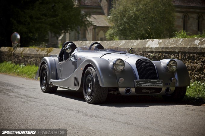 Photo shoot of the 2014 Morgan Plus 8 Centenary Speedster in and around the Malvern Hills