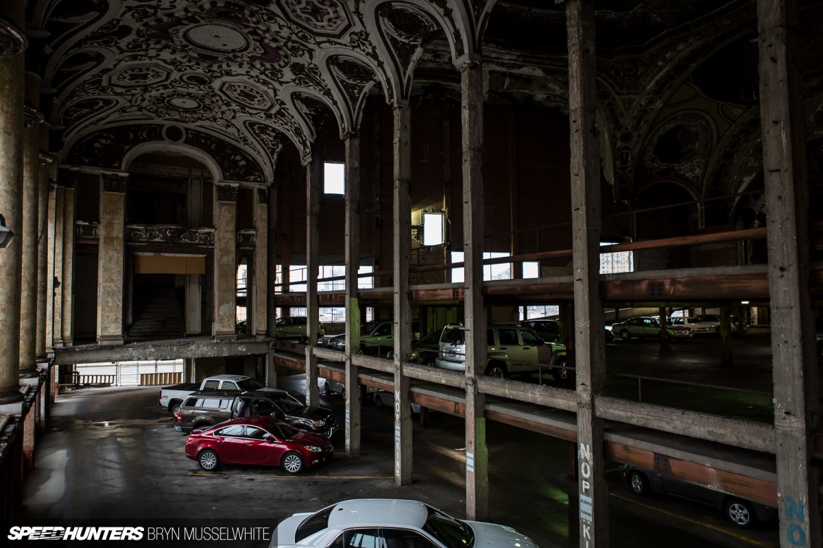 Michigan Building Theatre Car Park Garage-28