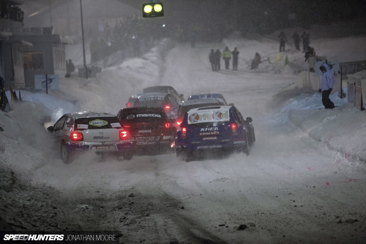 The final of the 2014-15 Trophée Andros ice racing series in France, held at the Super Besse ski station in the Massif Central, Auvergne region