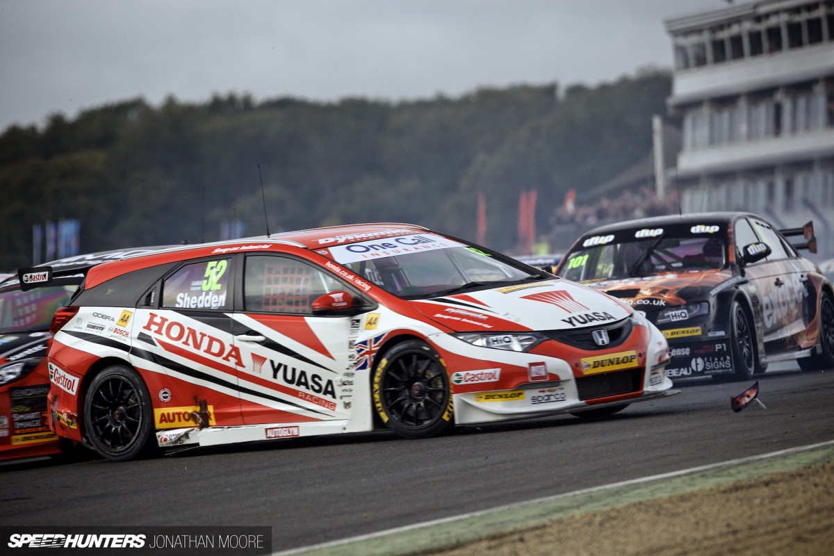 The finale of the 2014 British Touring Car Championship at Brands Hatch in Kent