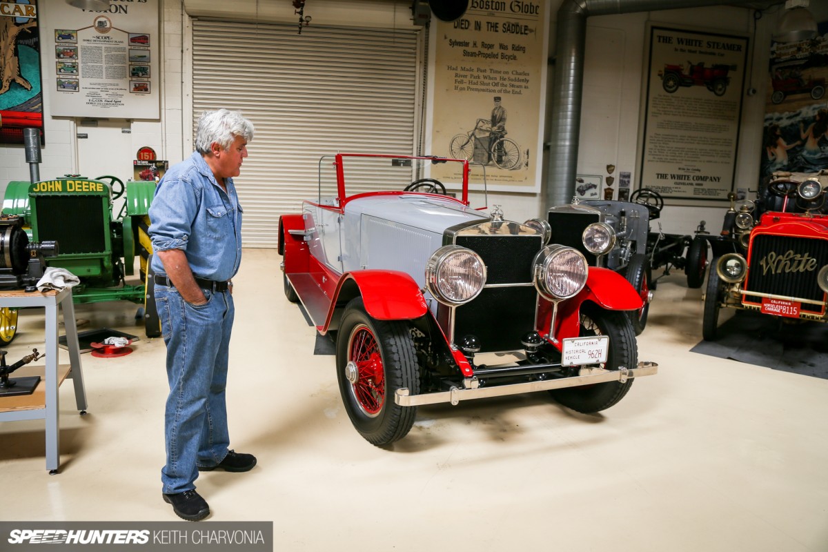 Can you schedule a personal tour of Jay Leno's garage?