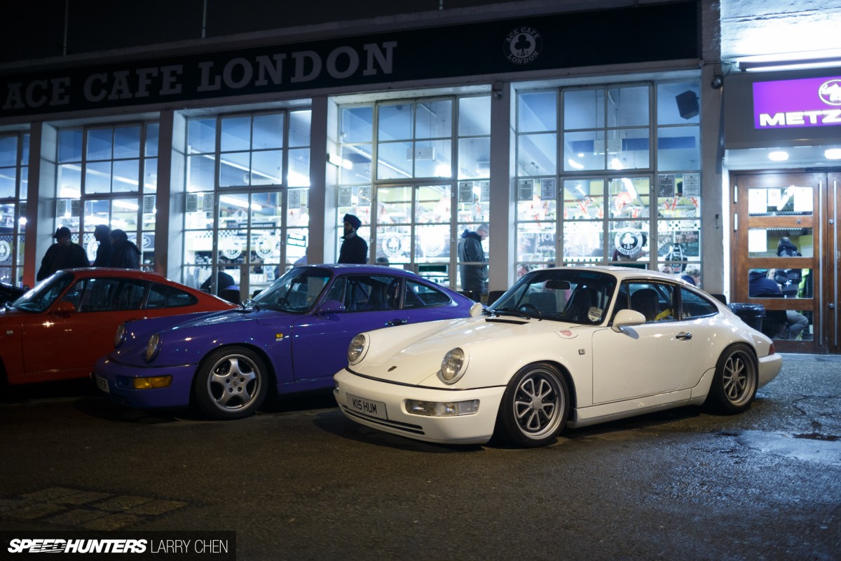 Porsche Night At The Ace Cafe