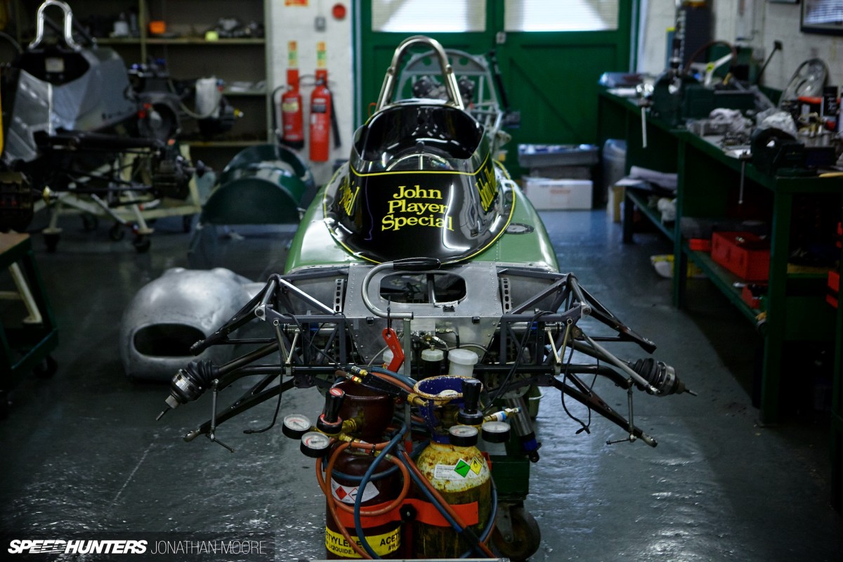 The Real Deal: <br/>Stripped Down At Classic Team Lotus