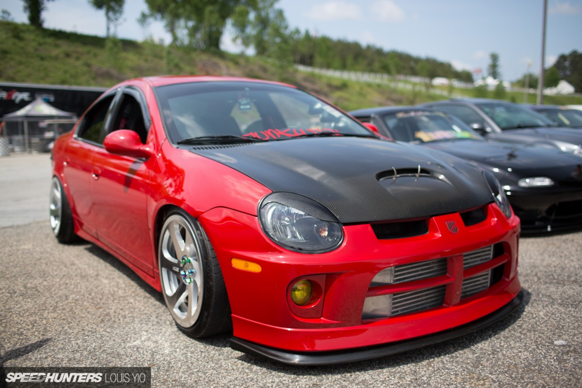 This Dodge Neon SRT4 stood out to me in many ways. 