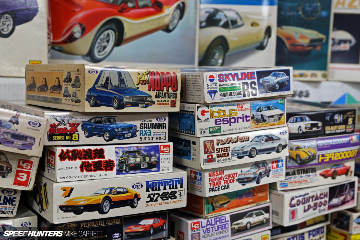 japanese car model kits