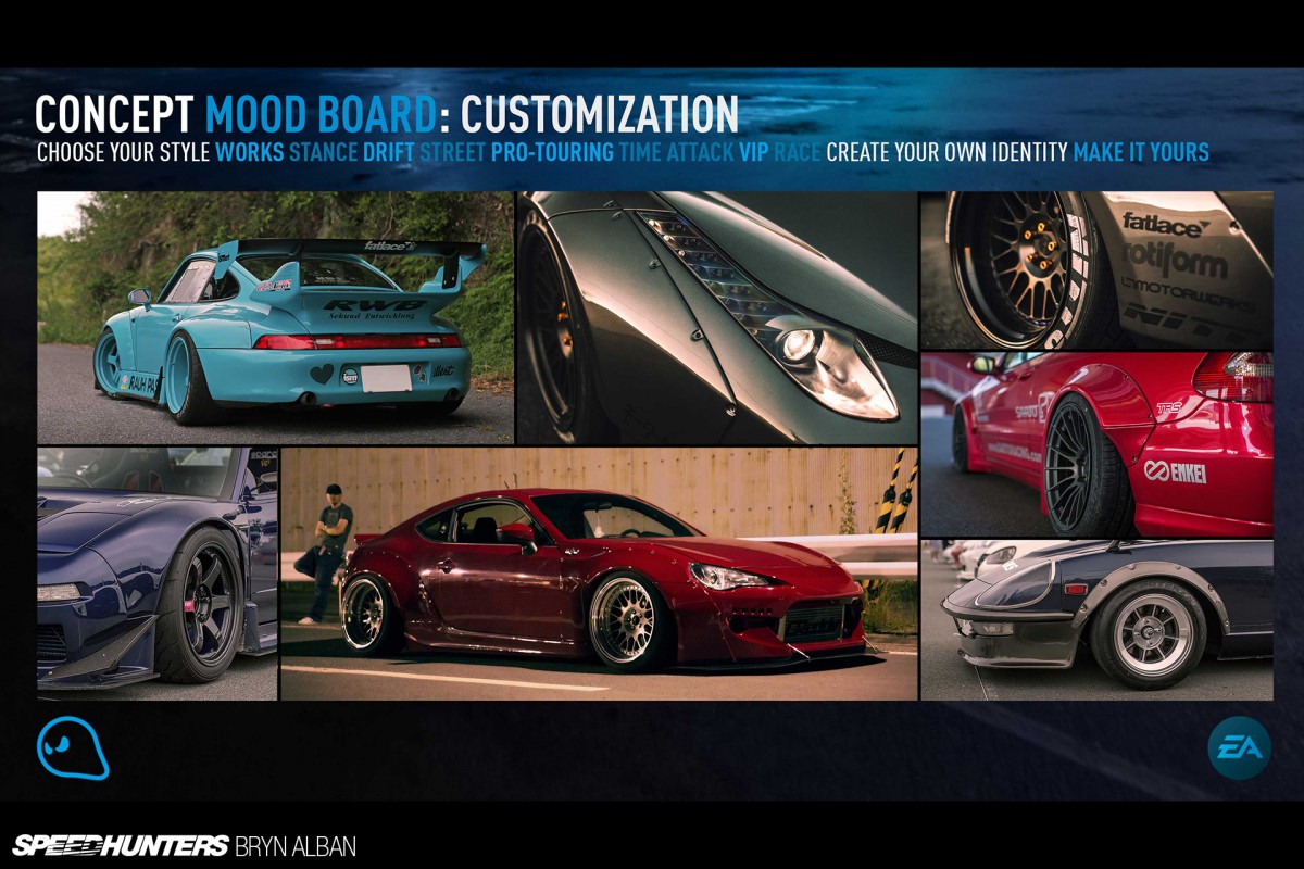 Another old screenshot of OG Fast and Furious Cars from NFS 2015