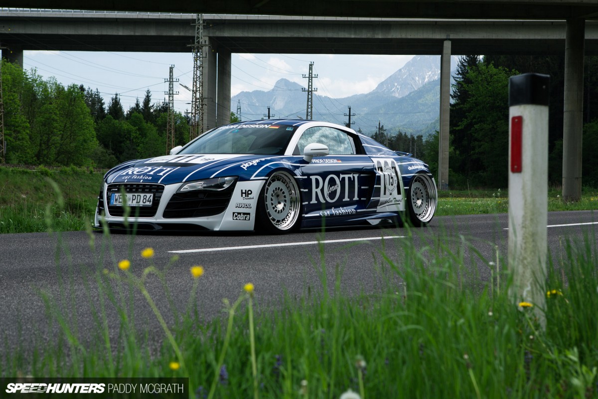 Why So Serious? </br>A Bagged R8 Built To Incite
