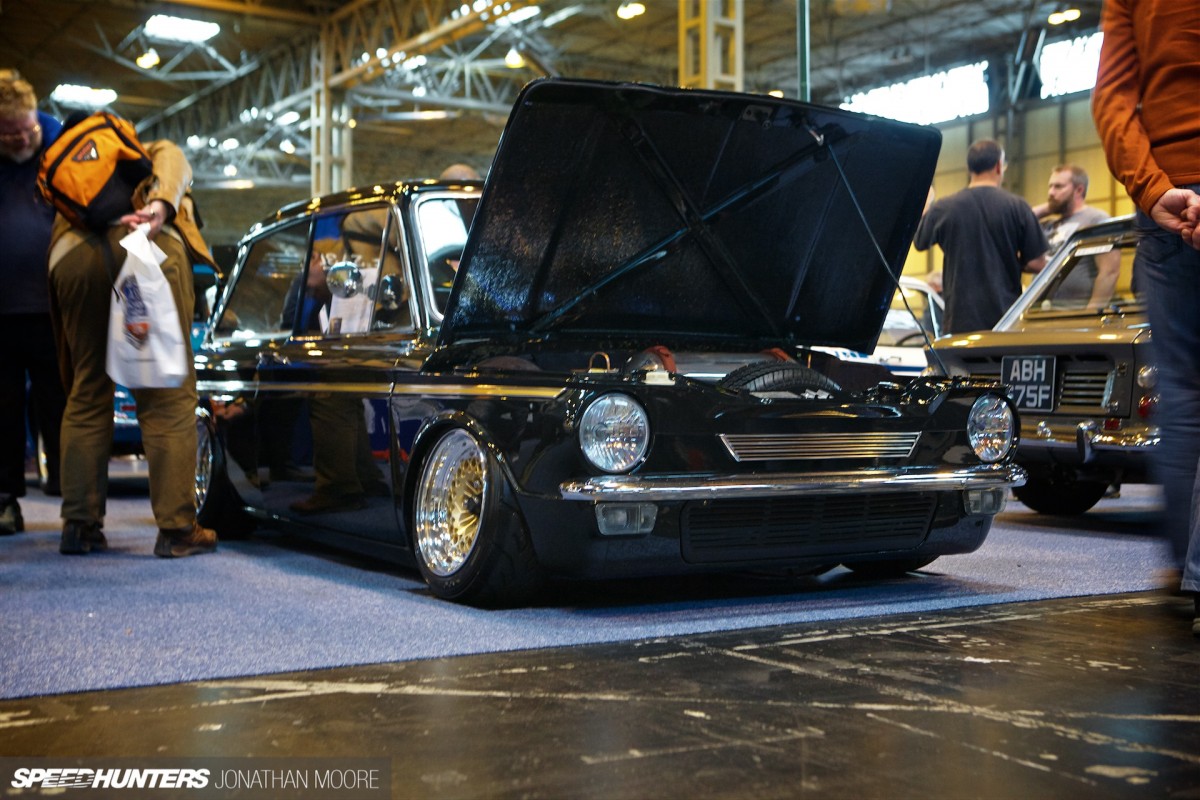 The 2015 Classic Motor Show, held at the National Exhibition Centre outside Birmingham, featuring over 2,500 classic cars and bikes, and 650 exhibitors