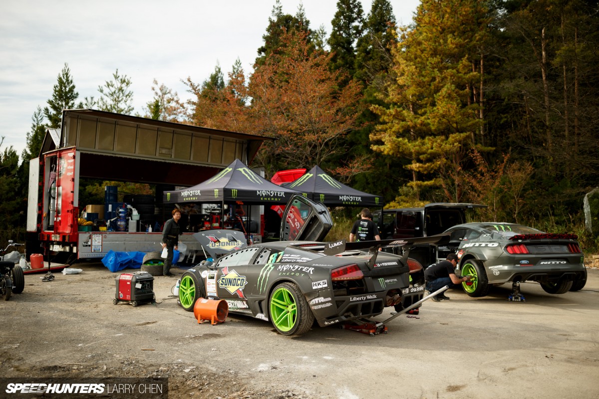 Battle Drift Mustang Vs Lambo Speedhunters