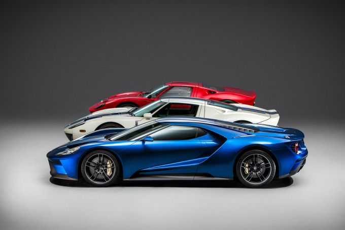 All-New Ford GT Heritage--1st, 2nd, 3rd Generation
