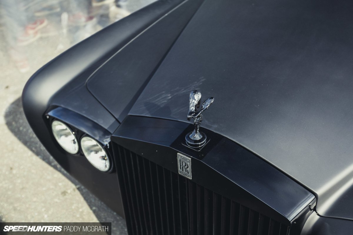 Evil Rolls-Royce Silver Shadow Drift Car Selling For $130k