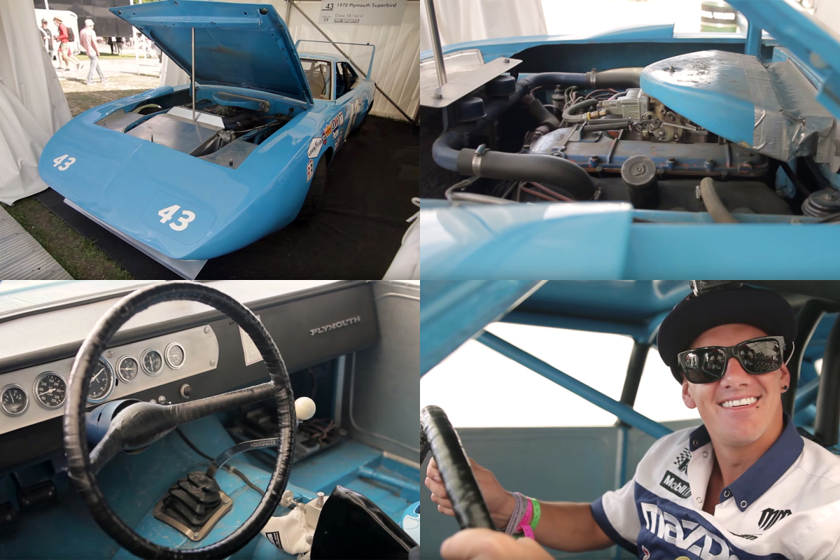 Mad Mike & The King’s Plymouth Superbird