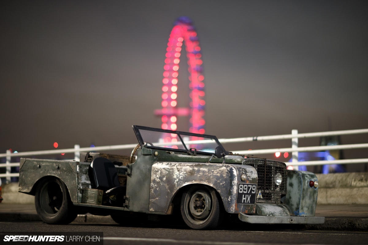 land rover 3 wheel buggy