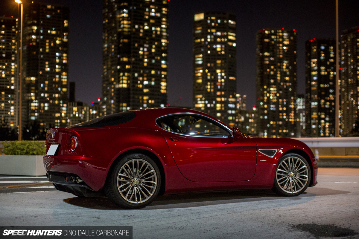 Tokyo Nights: An Alfa Romeo 8C At Tatsumi
