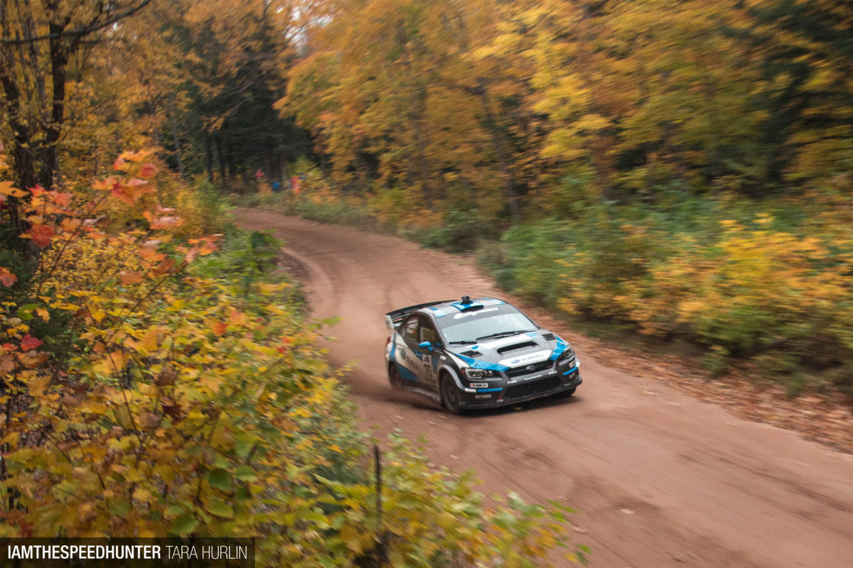 Eating Dirt At Rally America