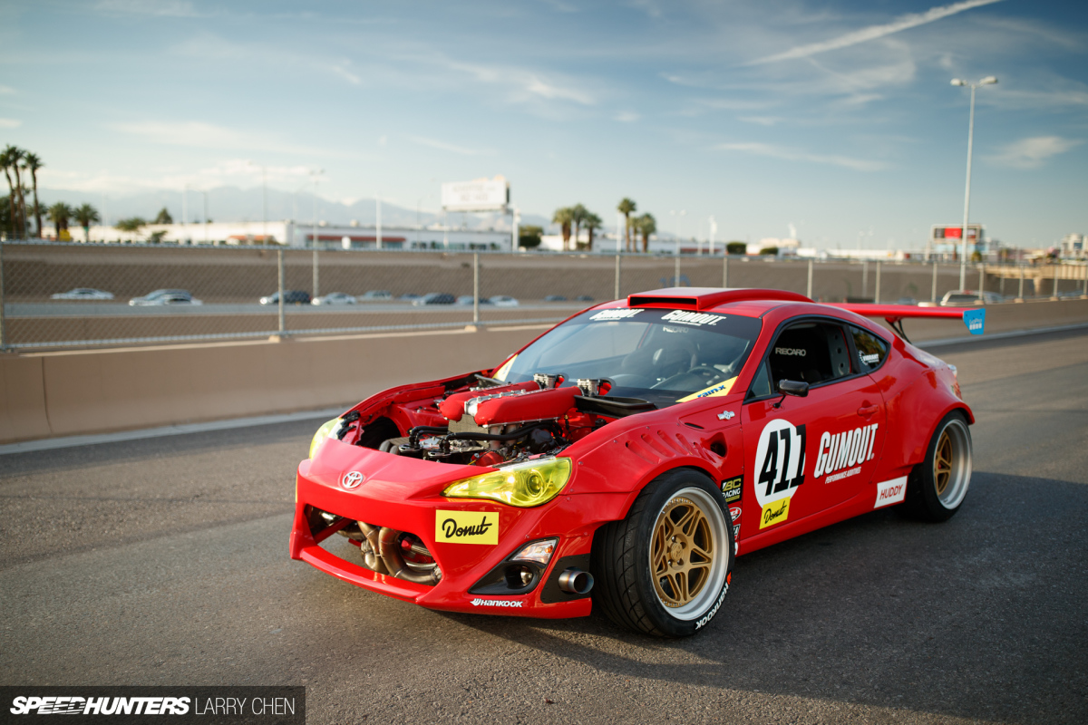 A Ferrari-powered Toyota 86 drift car is as awesome as you'd think