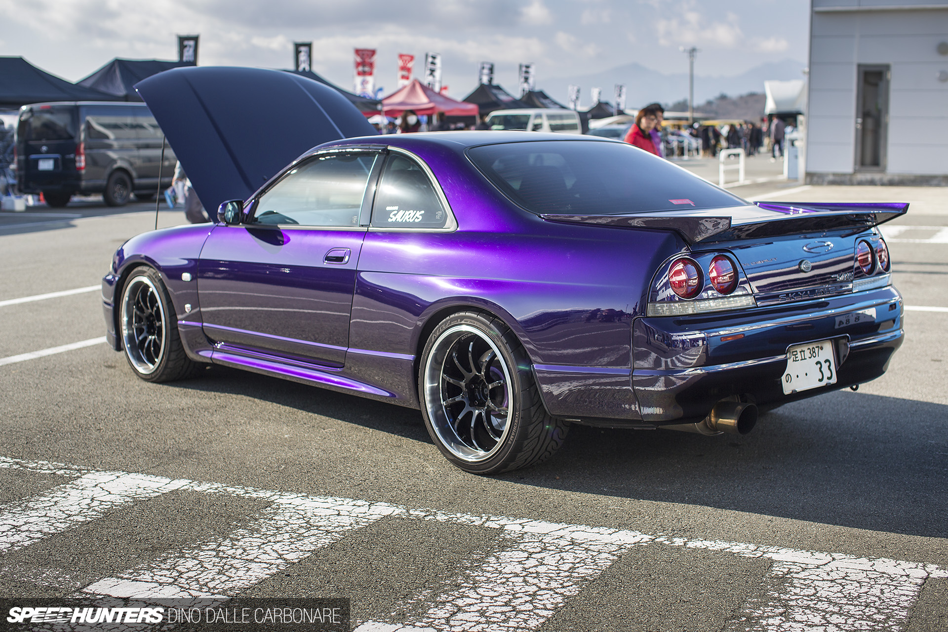 Nissan Skyline gt r32 Purple