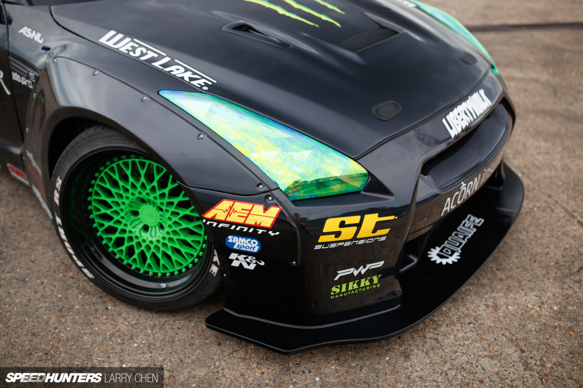 Nissan GT R R35 Super Modified Drift Car Drift Skills Racing