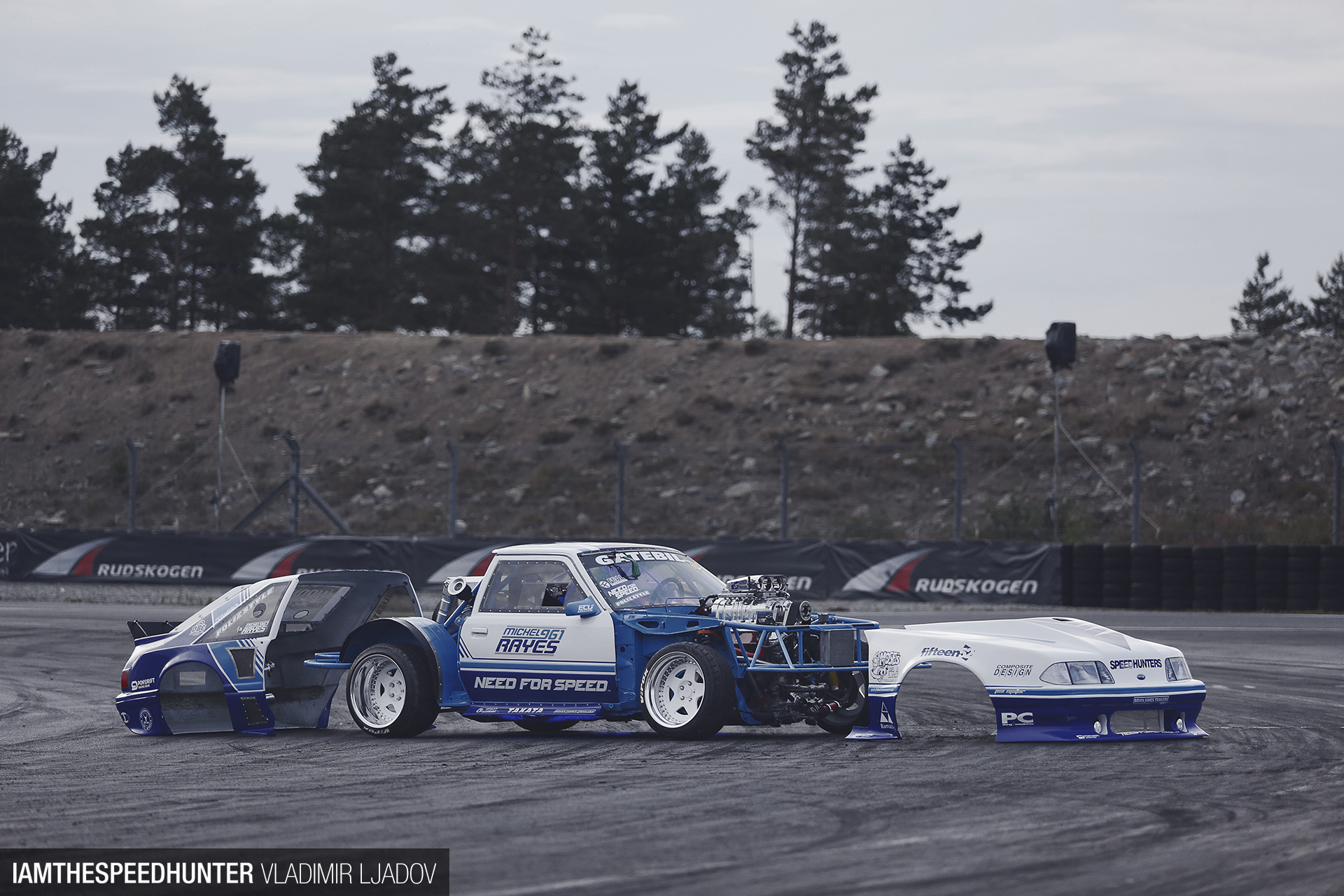 fox body rc drift car