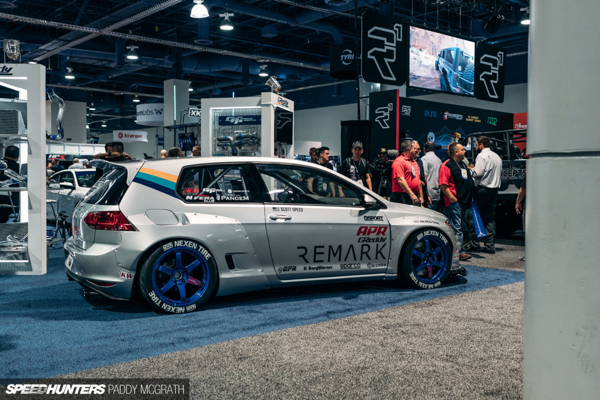 2017 SEMA Greddy Volkswagen GTI Pandem Speedhunters par Paddy McGrath-1