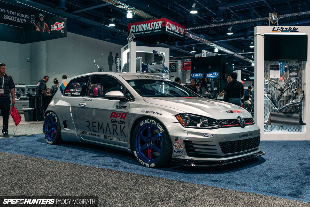 2017 SEMA Greddy Volkswagen GTI Pandem Speedhunters par Paddy McGrath-2