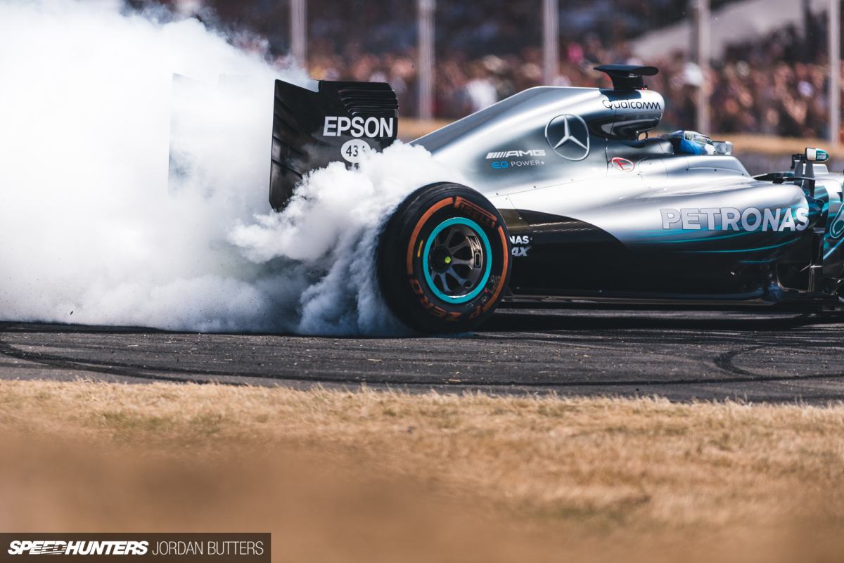 Burning Up At The Festival of Speed