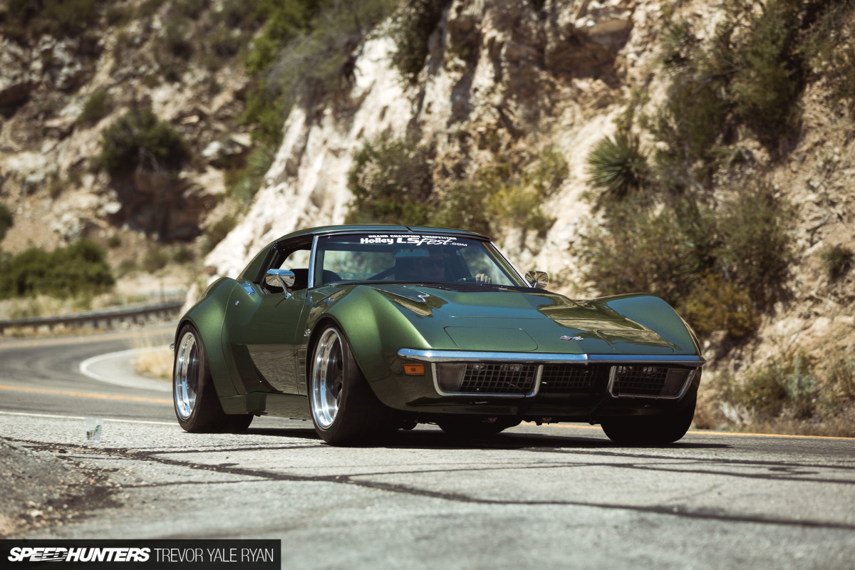 stanced c3 corvette