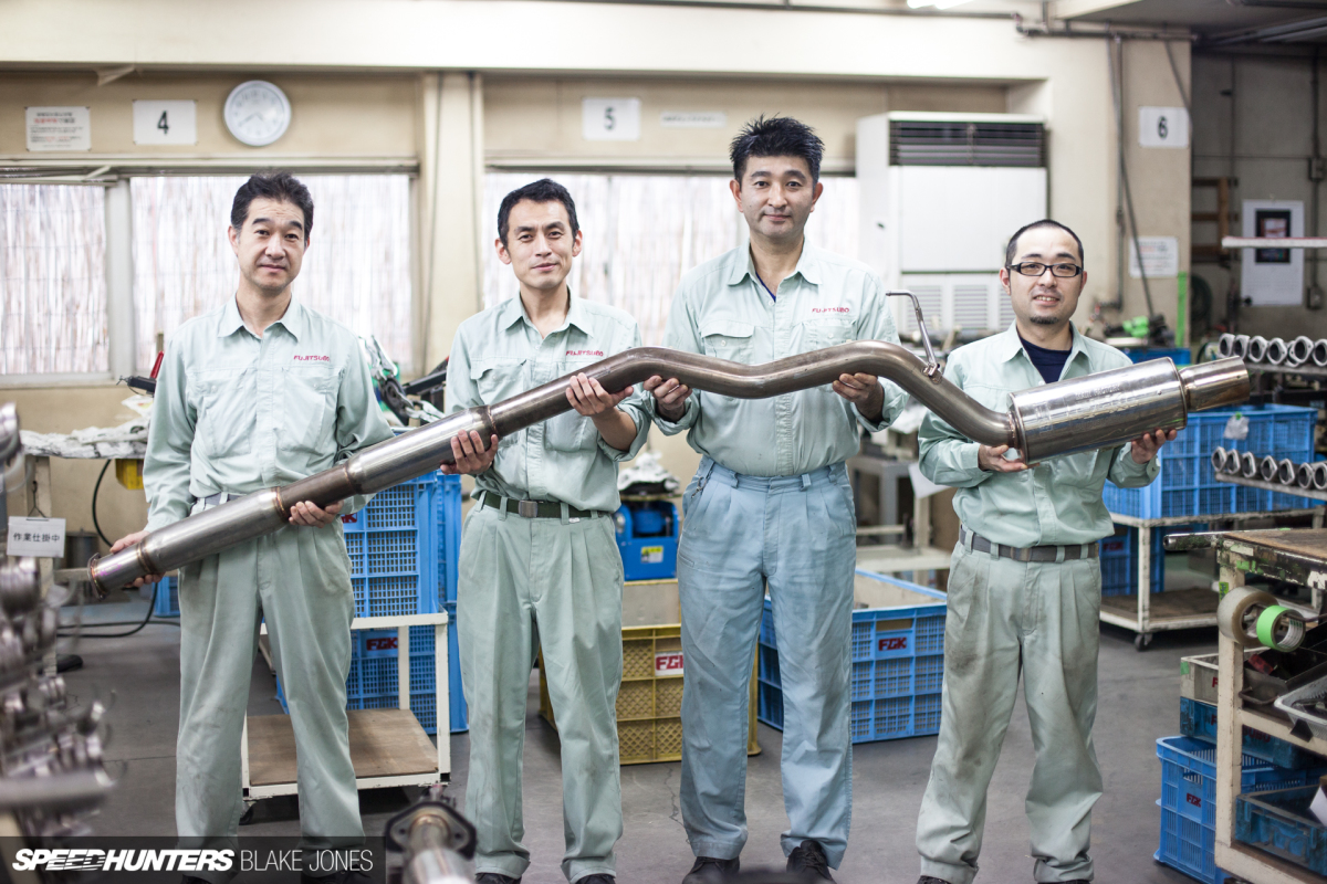 The Art Of Exhaust-Making At Fujitsubo