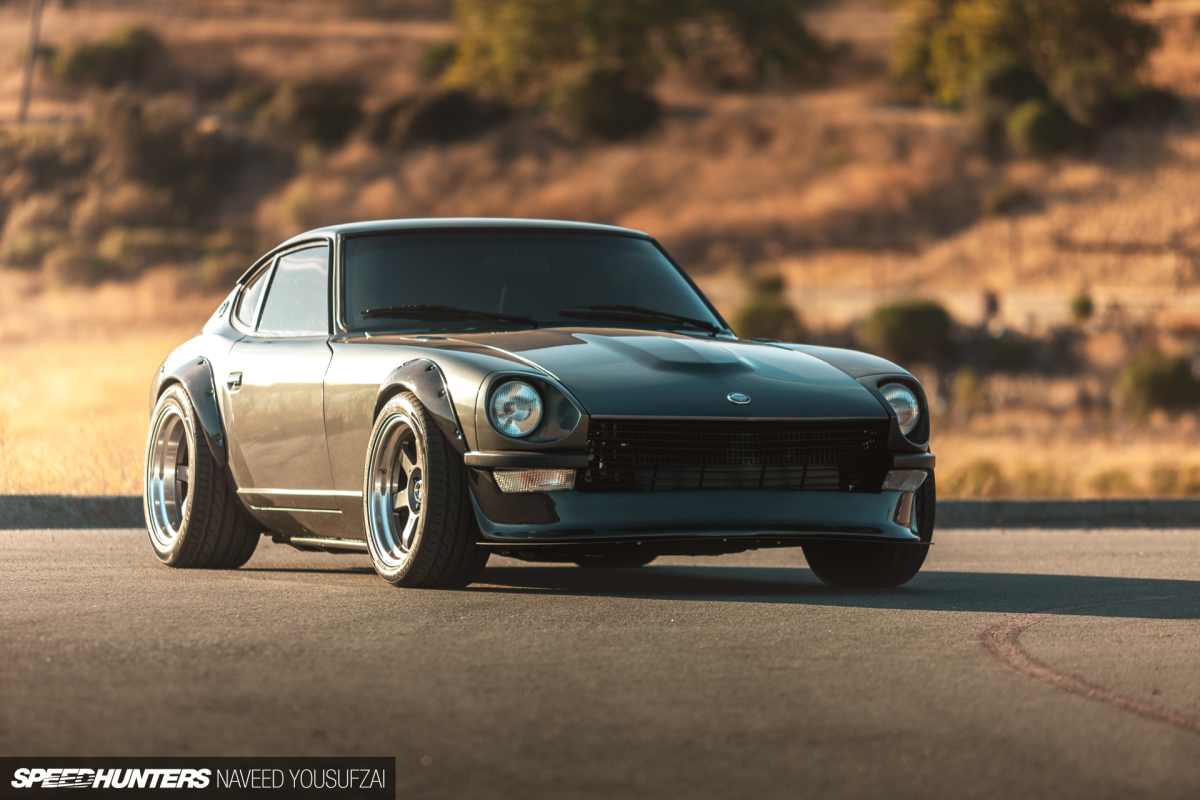 With help, James bought his first Datsun 240Z back in 1985, when he was sti...