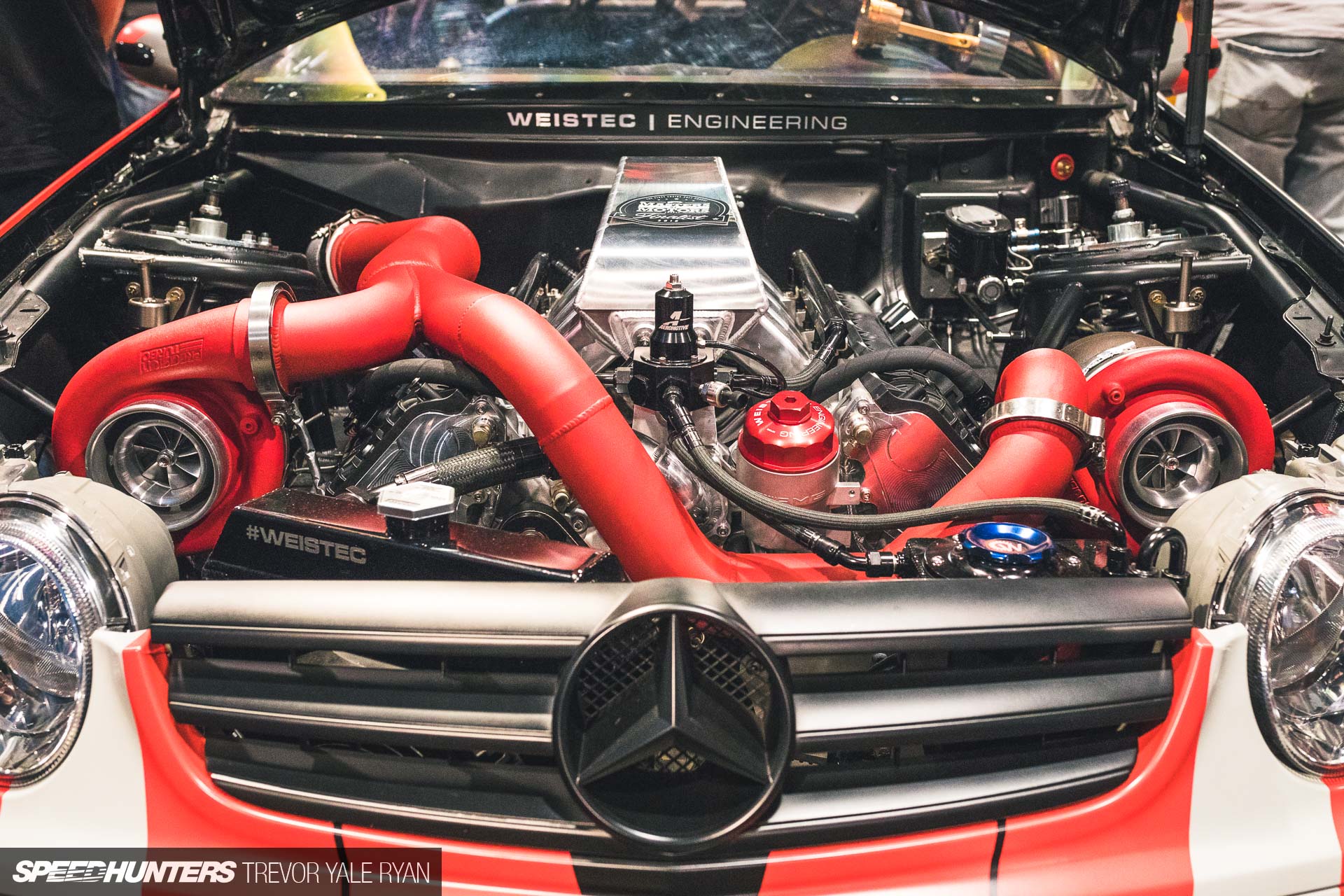 The Engines Bays Of SEMA Speedhunters