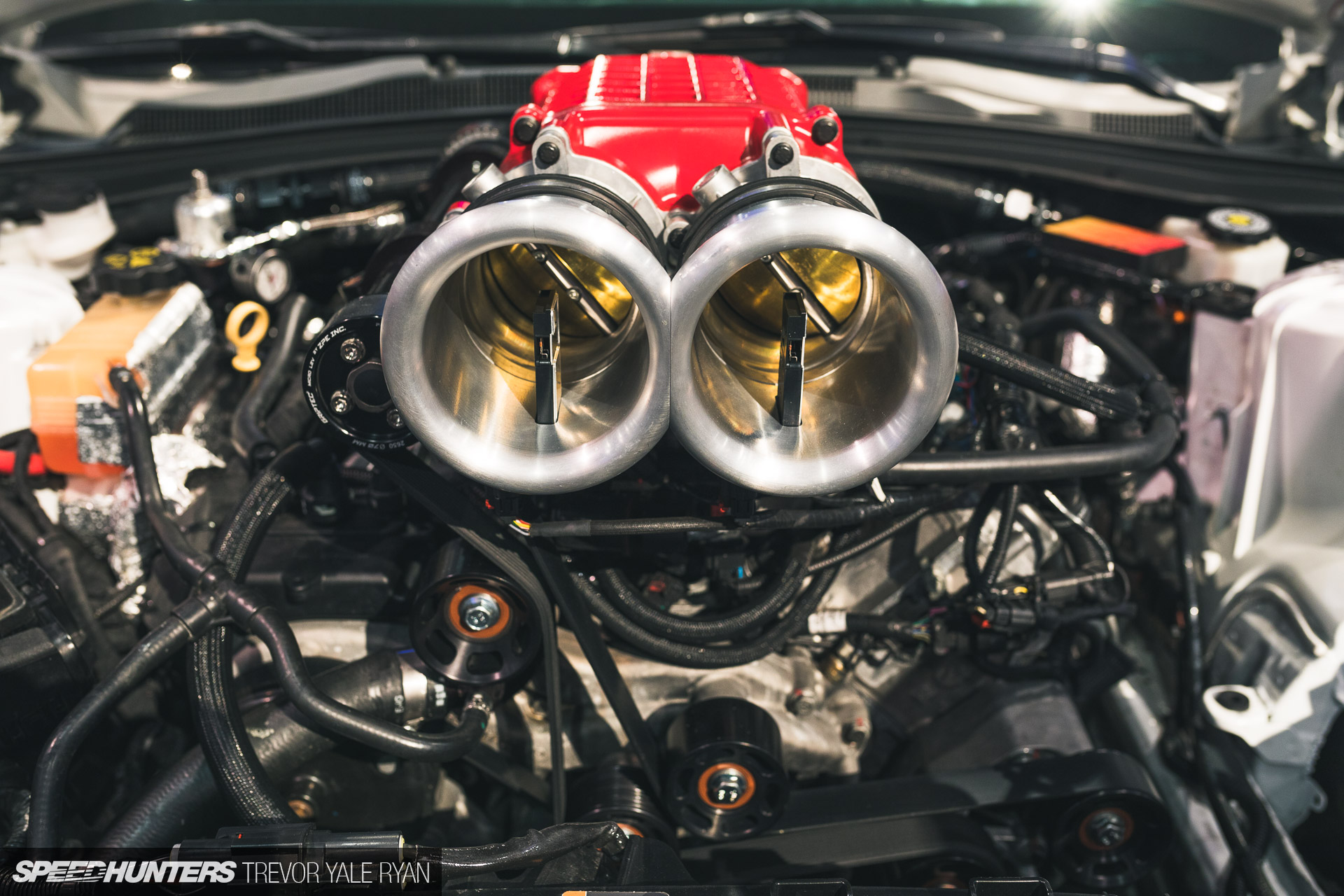 The Engines Bays Of SEMA Speedhunters