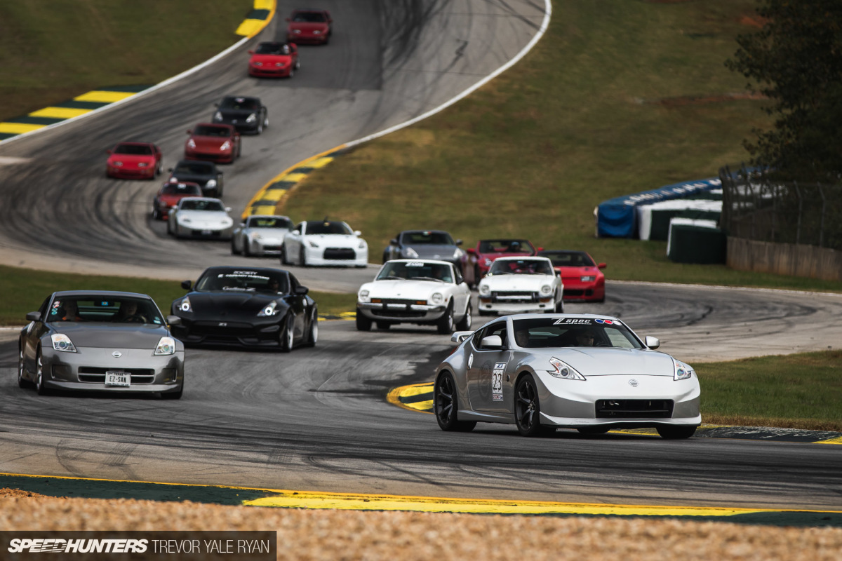 A Few Z-Cars Showed Up To Road Atlanta…