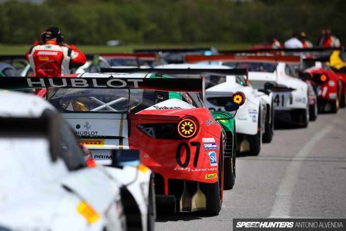 Pirelli World Challenge Martin Fuentes Garage Italia Ferrari 488 GT3
