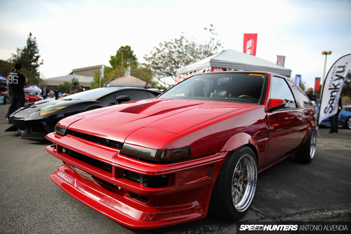 AE86 Purist Group Winter Drive Atteindre le monde entier ROWW Industry Hills