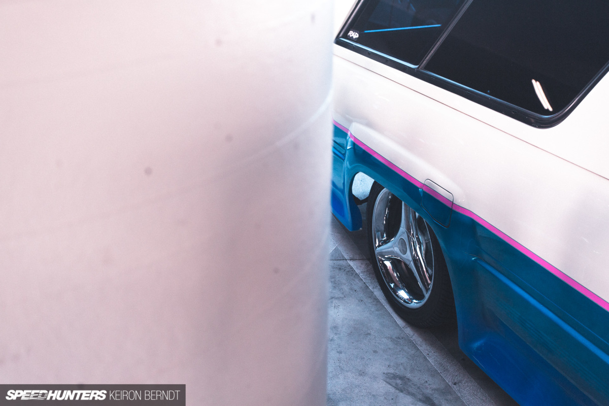 Kickin' It à Radwood LA - Keiron Berndt - Speedhunters - Radwood