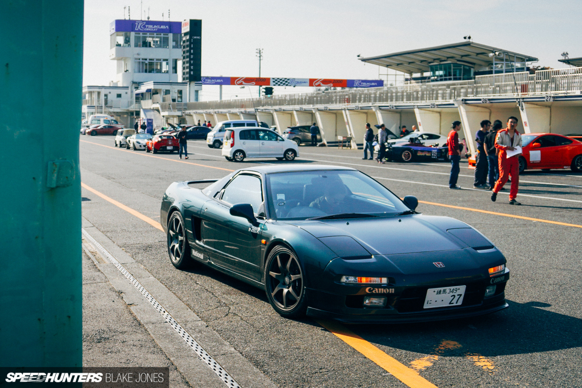 Project NSX Tests Tyres at Tsukuba