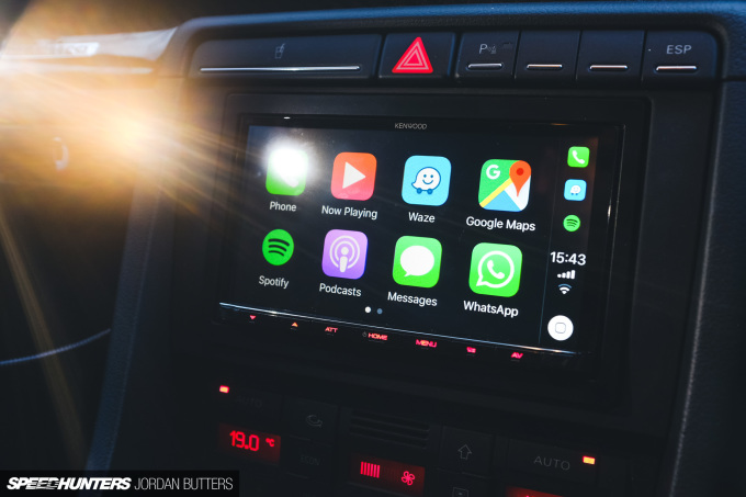 Project RS4 Kenwood CarPlay SPeedhunters by Jordan Butters-3154