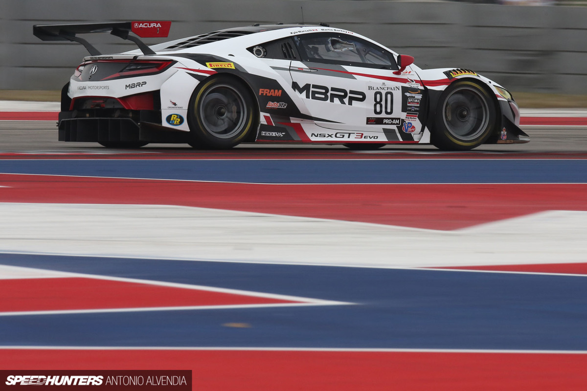 Blancpain GT Challenge COTA Acura NSX