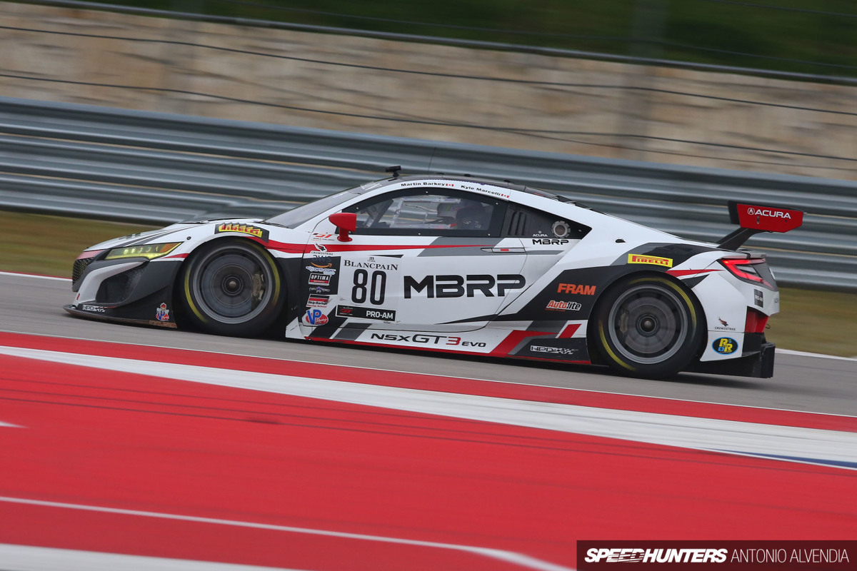 Blancpain GT Challenge COTA Acura NSX