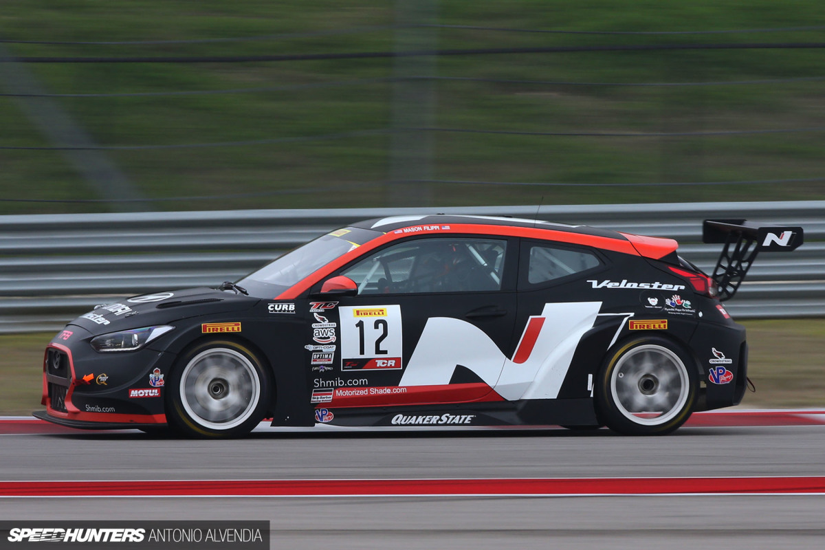 TC America Blancpain GT Challenge COTA Hyundai Veloster N