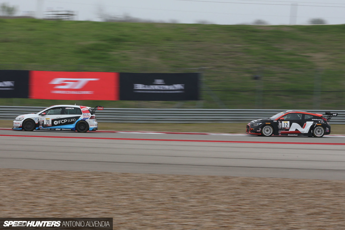 TC America Blancpain GT Challenge COTA Hyundai Veloster N