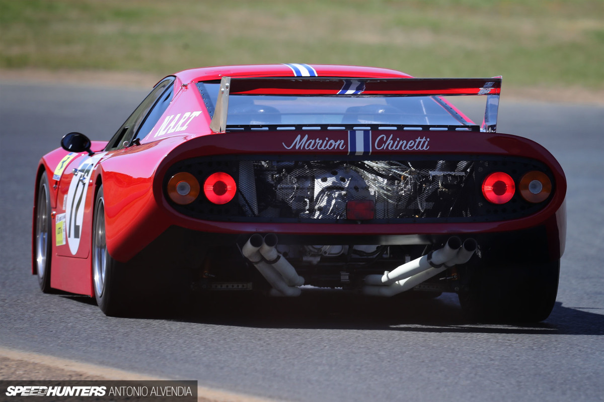 Sonoma Speed Festival NART Ferrari BB512 LM Antonio Alvendia
