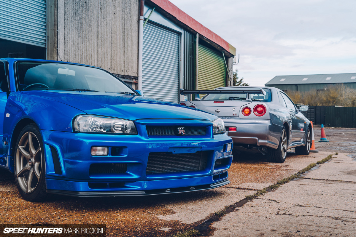 Nissan Skyline r34 stance