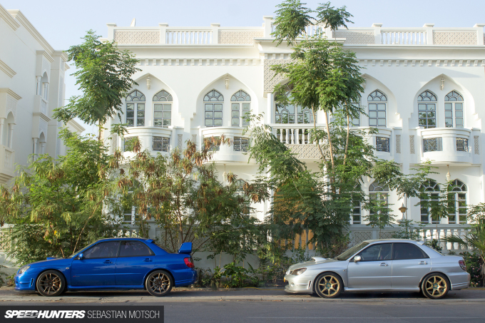 Subaru Impreza WRX STI in Muscat Oman by Sebastian Motsch