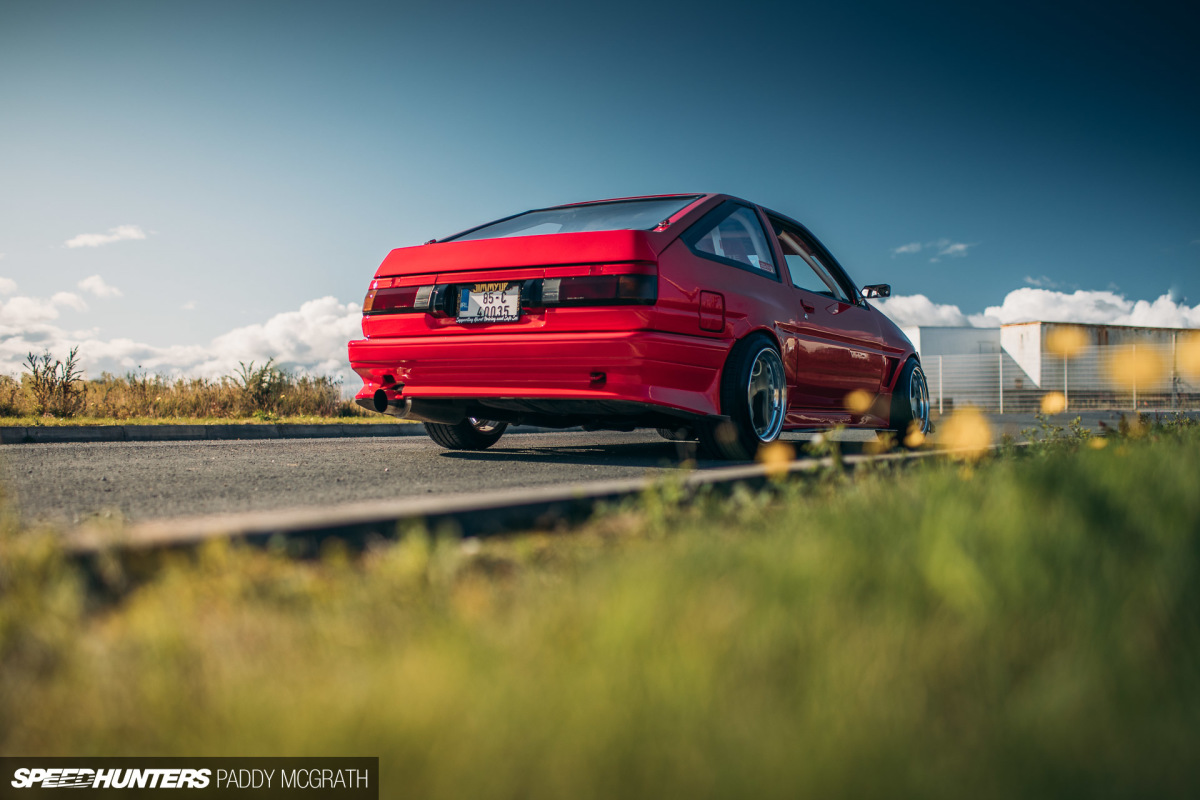 Toyota Corolla Levin AE86 RYO Speedhunters 2019 par Paddy McGrath-26