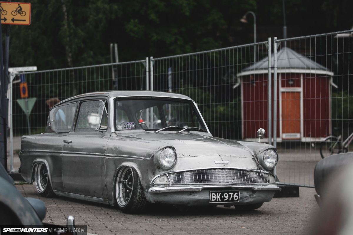 The Ford Anglia Resurrected In A Finnish Shed