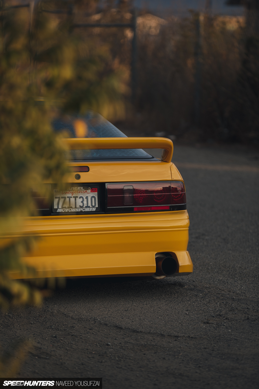 Drift Games - Josh's FC RX-7 looking particularly yellow