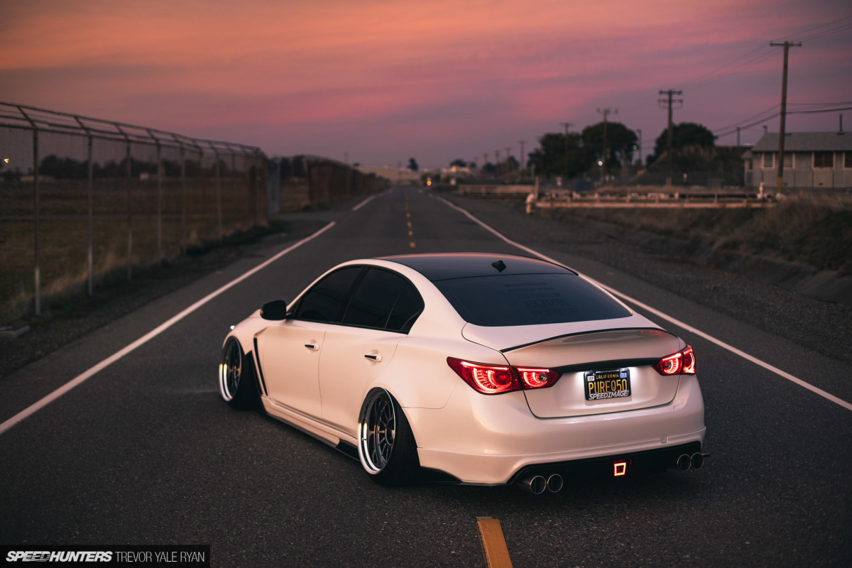 slammed infiniti q50