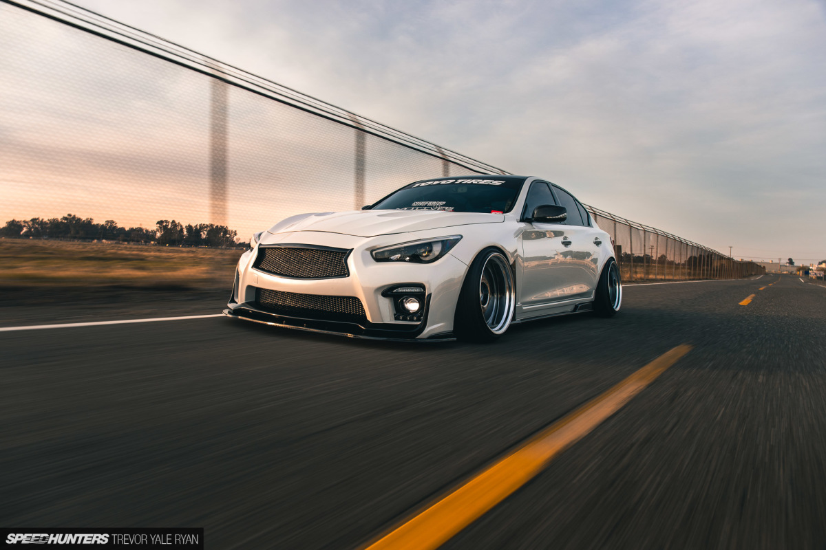 slammed infiniti q50