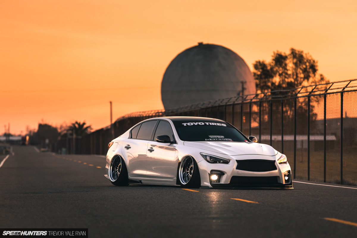 slammed infiniti q50